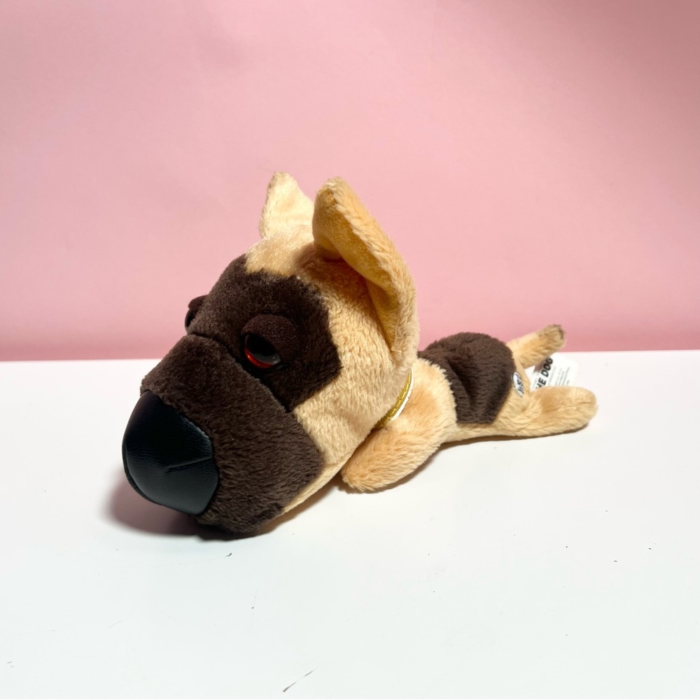 Vintage Y2K the dog German shepherd plush